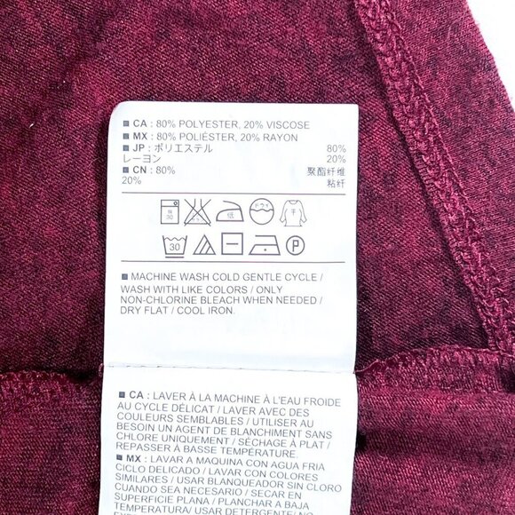 Old Navy Open Front Cardigan | Red | Maroon | Lightweight | Medium | Women's - Picture 8 of 8